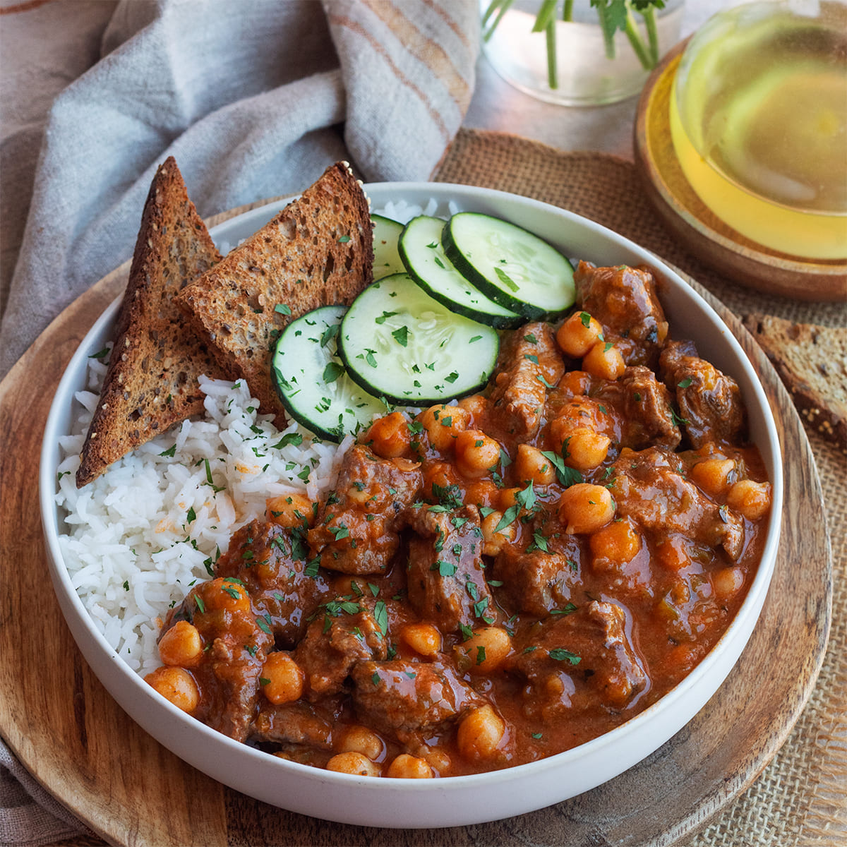 Garbanzos Estilo Turco