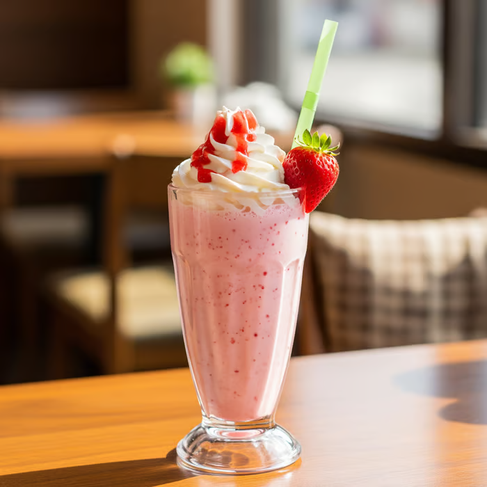 Batido de fresa con leche: receta fácil y refrescante