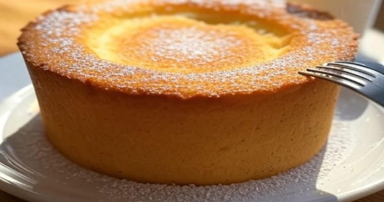 Bizcocho de yogur esponjoso y fácil en 30 minutos