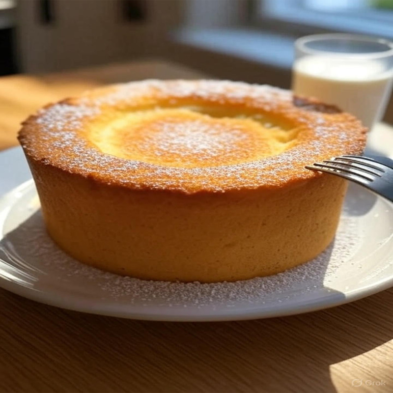 Bizcocho de yogur esponjoso y fácil en 30 minutos